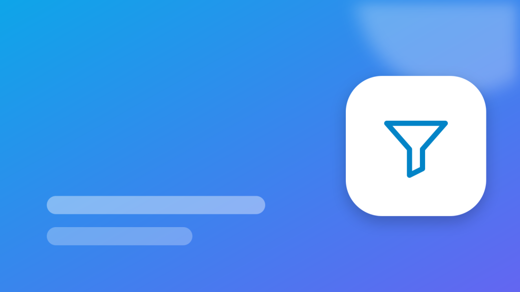 Flexa Post Filter block — dashboard thumbnail